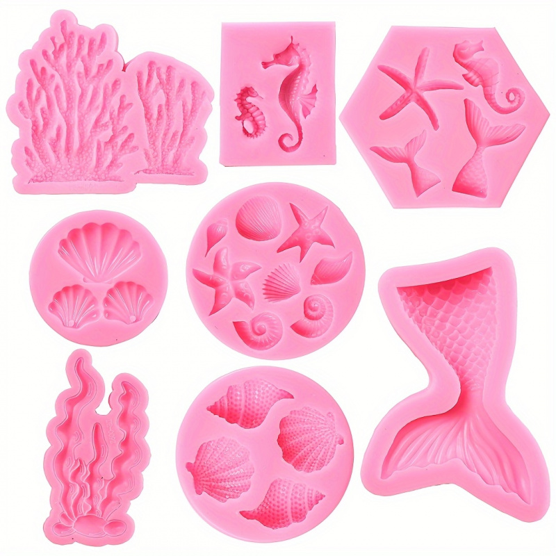 Soap Making Chemical - Jeden zestaw silikonowych foremek w kształcie