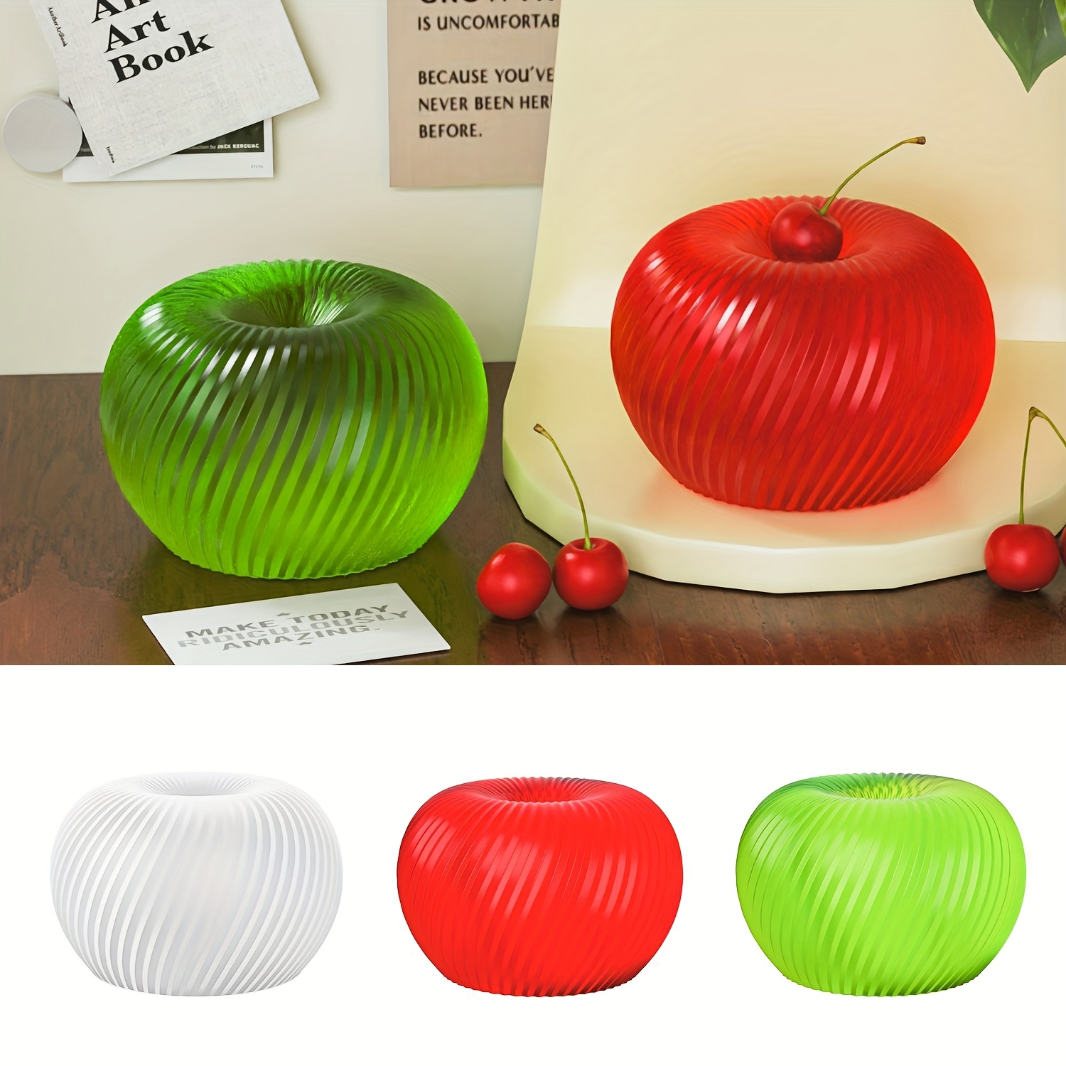Soap Making Silicone Molds - Modna, czerwona silikonowa forma w kształcie