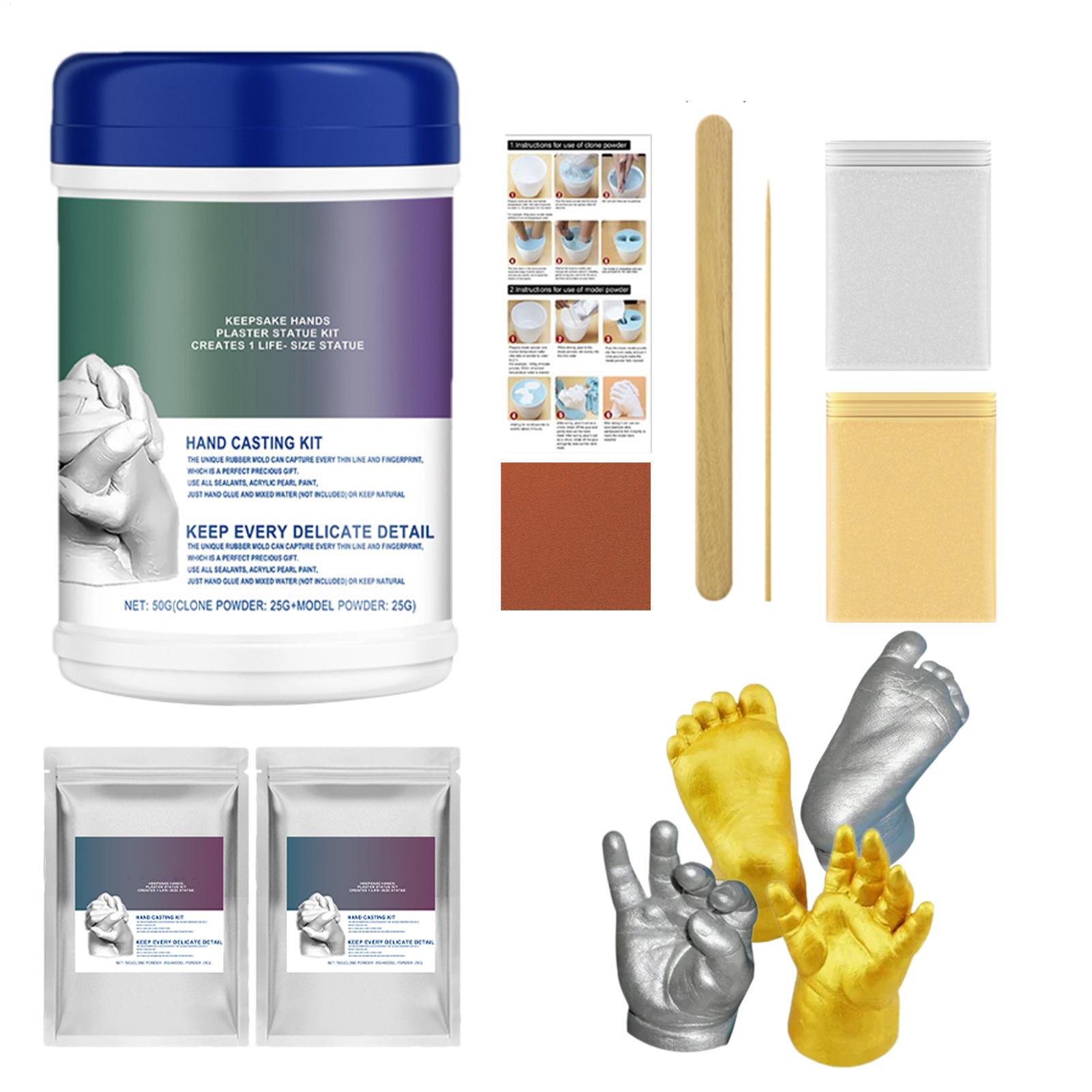 Soap Making Kit For Kids - Zestaw do odlewania rączek i stópek