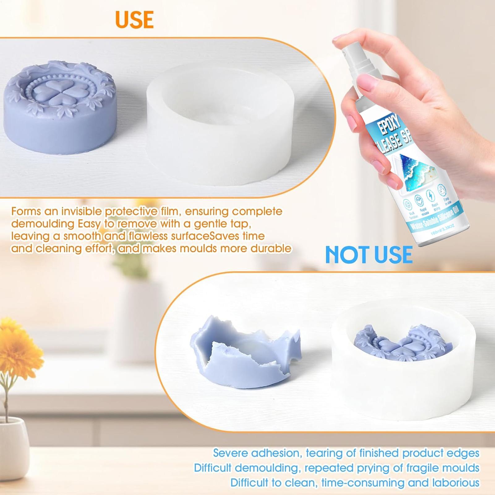 Spray silikonowy do odlewów, s – Soap Making Silicone Molds recenzja i cena