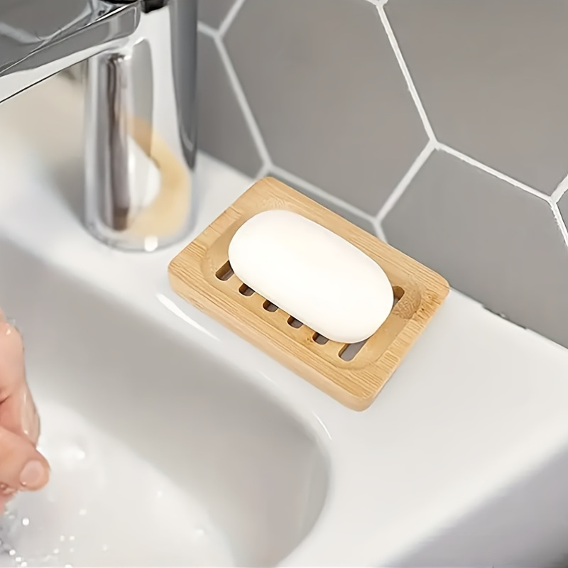 Bambusowa tacka na mydło, drew – Soap Dish Draining recenzja i cena