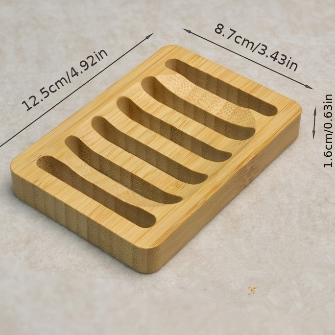 Bambusowa tacka na mydło, drew – Soap Dish Draining recenzja i cena
