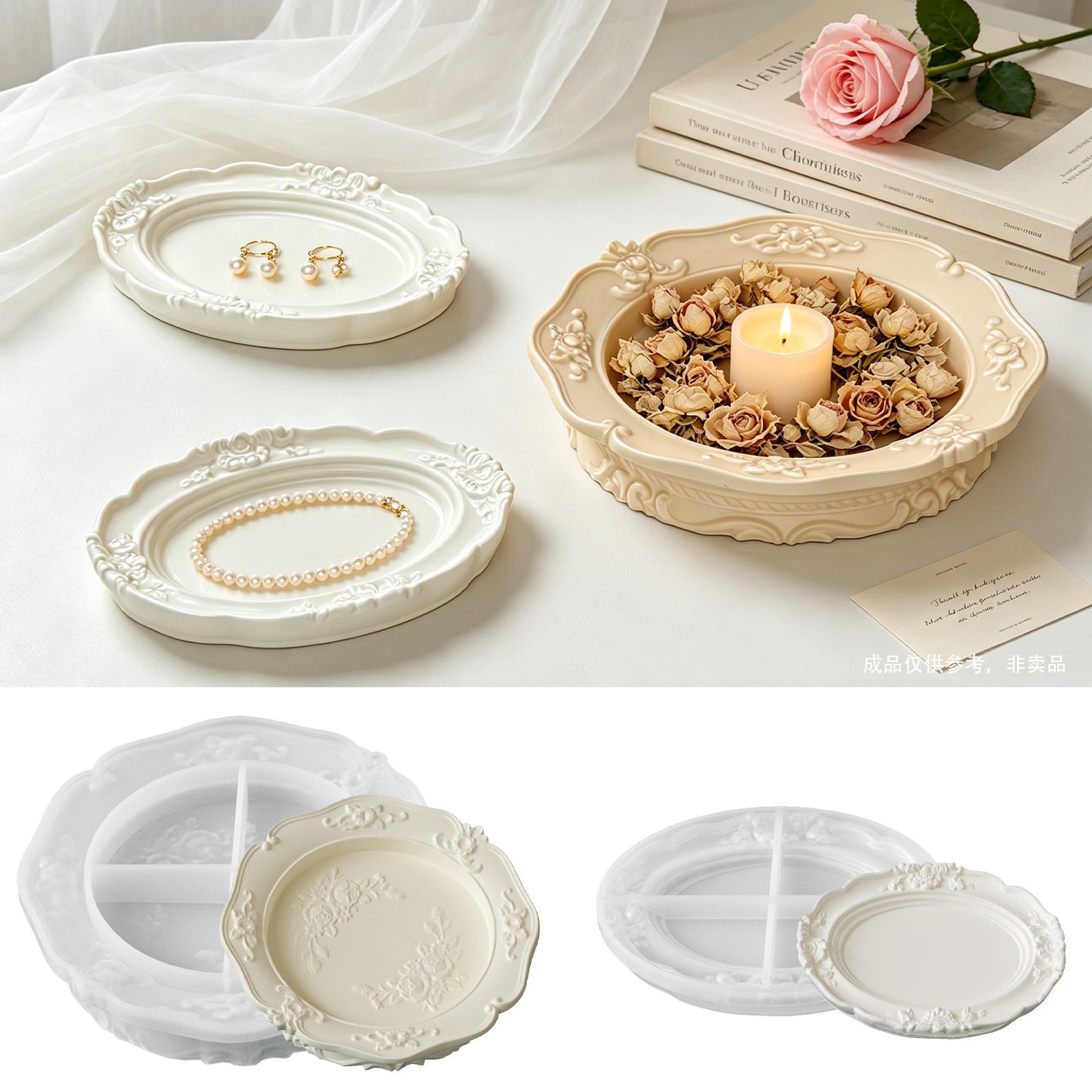 Elegancka, vintage'owa forma s – Soap Making Silicone Molds recenzja i cena