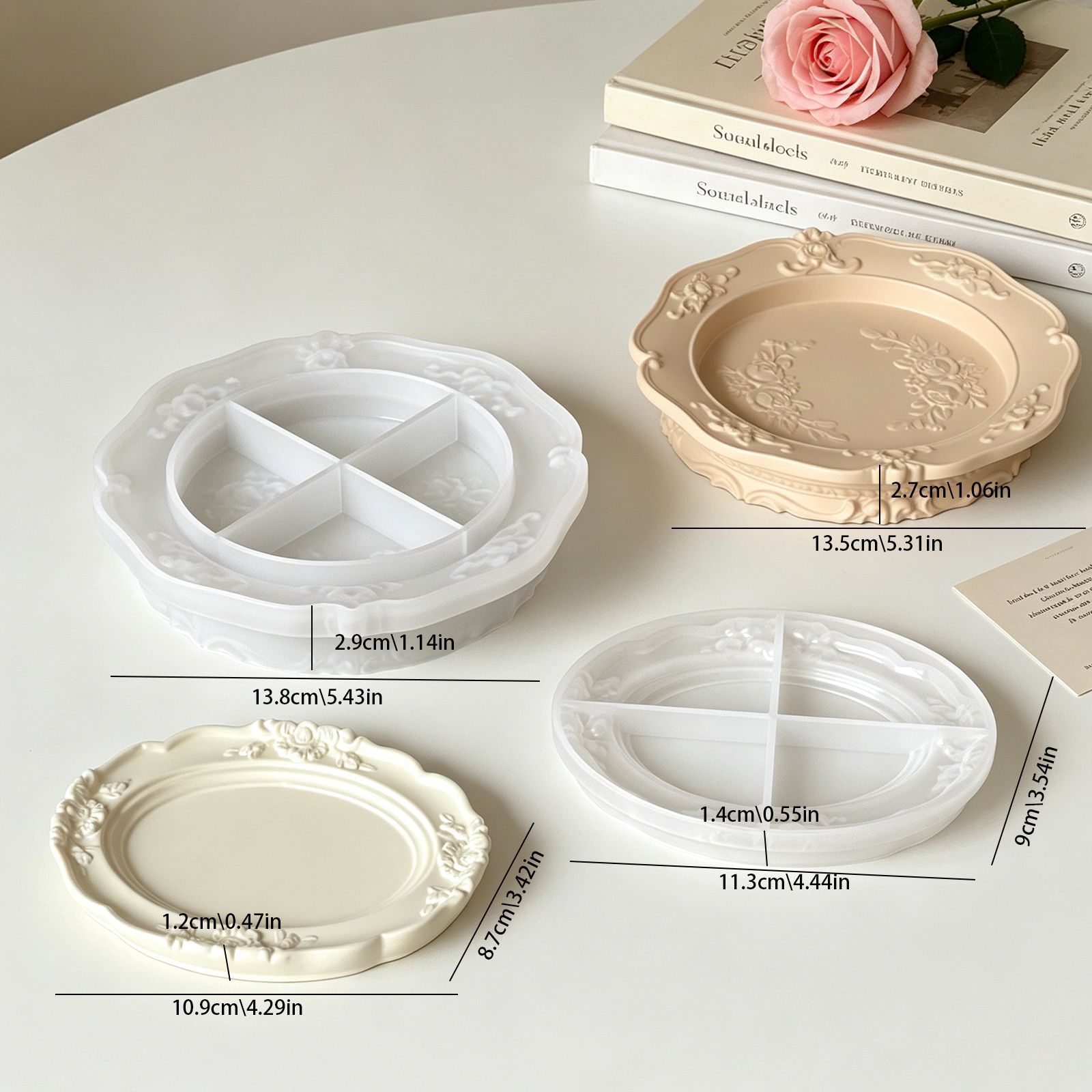 Elegancka, vintage'owa forma s – Soap Making Silicone Molds recenzja i cena