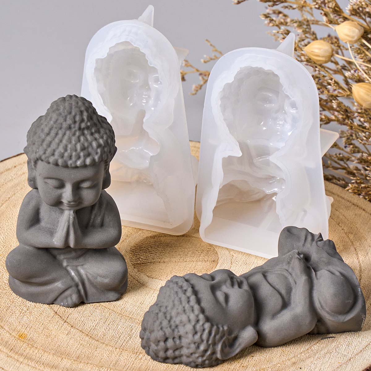 Forma silikonowa 3D Budda do ś – Soap Making Process recenzja i cena