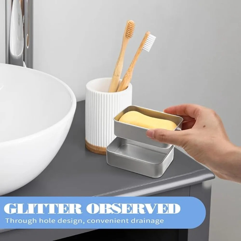 1 szt. Przenośna, dwuwarstwowa – Soap Dish Draining recenzja i cena