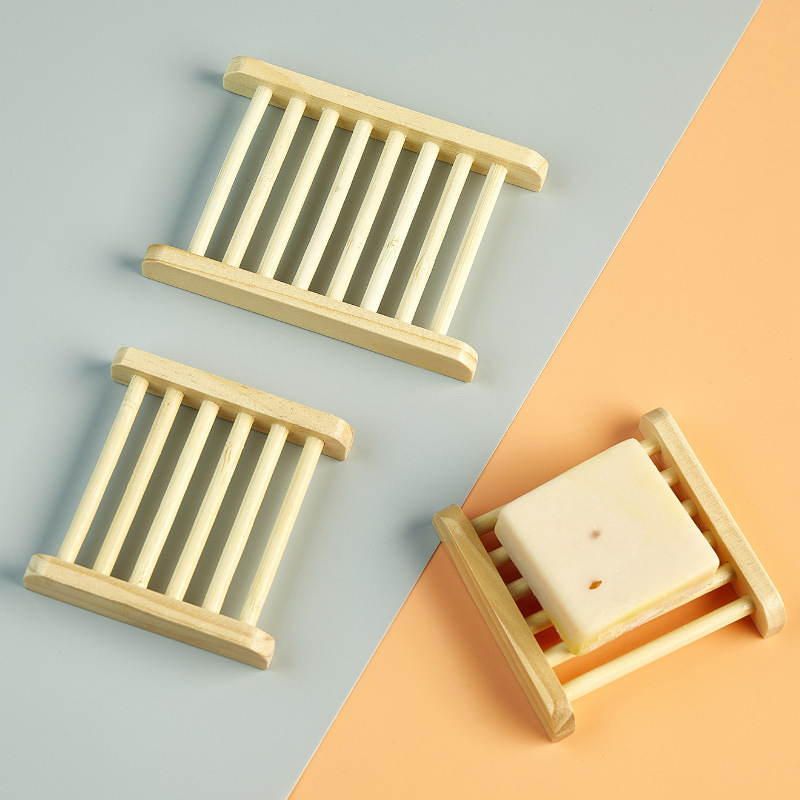 Drewniana mydelniczka, taca na – Soap Dish Draining recenzja i cena