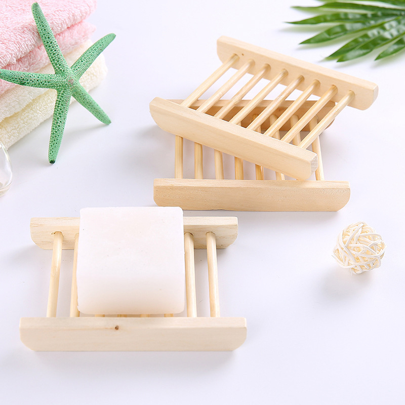 Drewniana mydelniczka, taca na – Soap Dish Draining recenzja i cena