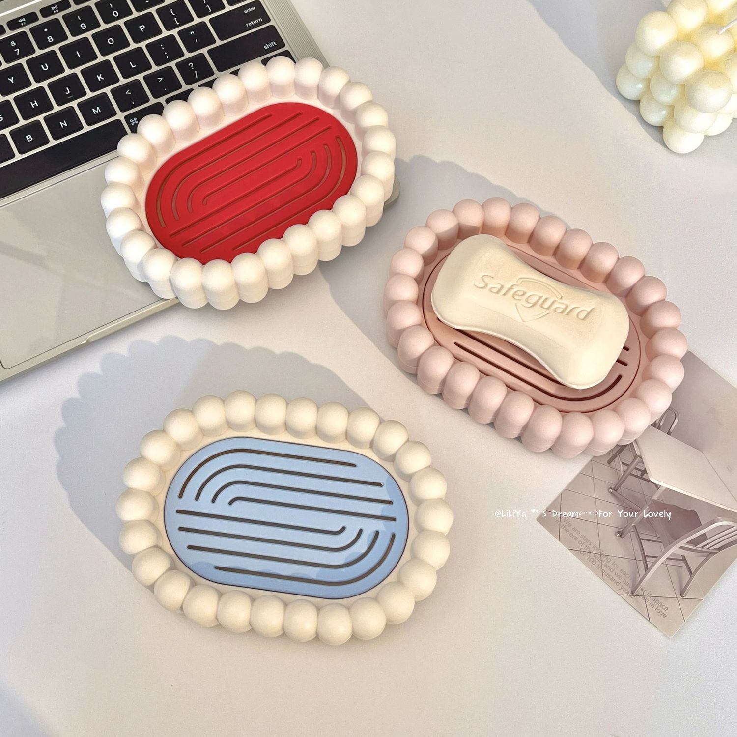 Plastikowa mydelniczka do łazi – Soap Dish Draining recenzja i cena