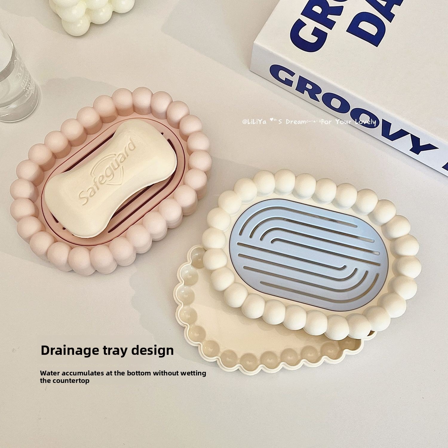 Plastikowa mydelniczka do łazi – Soap Dish Draining recenzja i cena