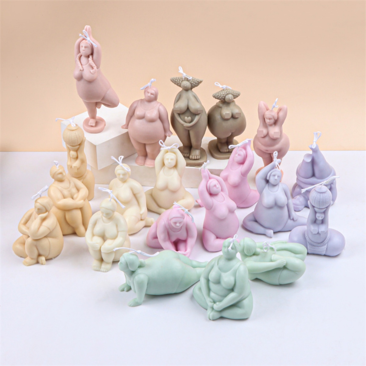 3D Lady Body świeca formy joga – Soap Making Chemical recenzja i cena