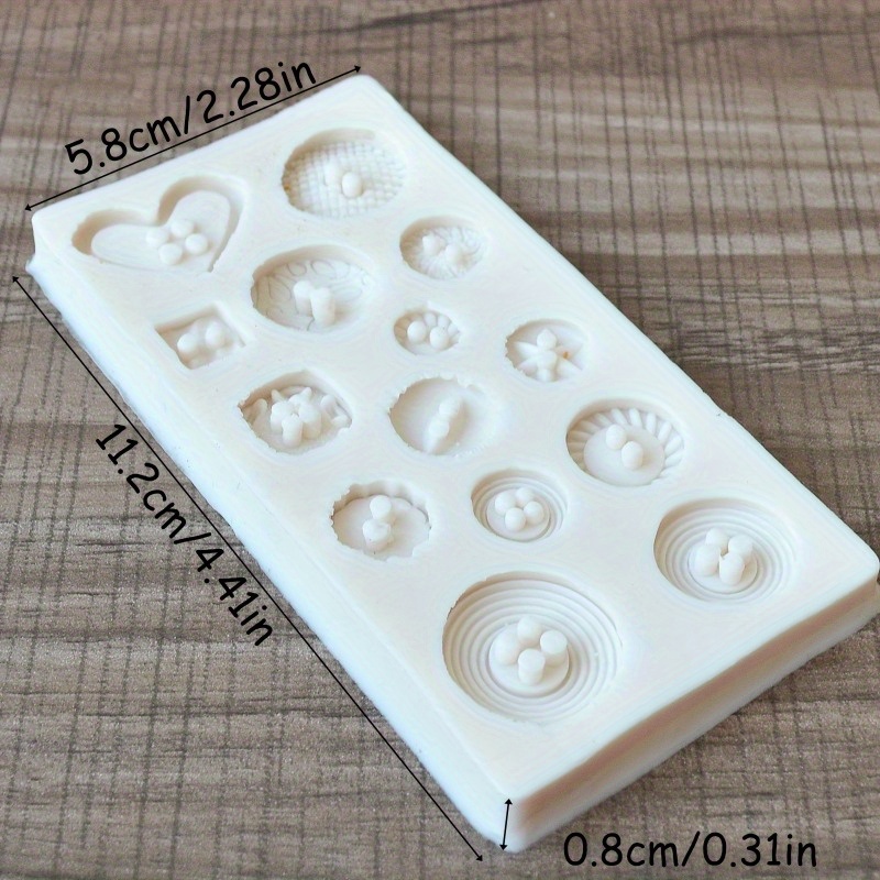 Forma silikonowa do guzików, f – Soap Making Silicone Molds recenzja i cena