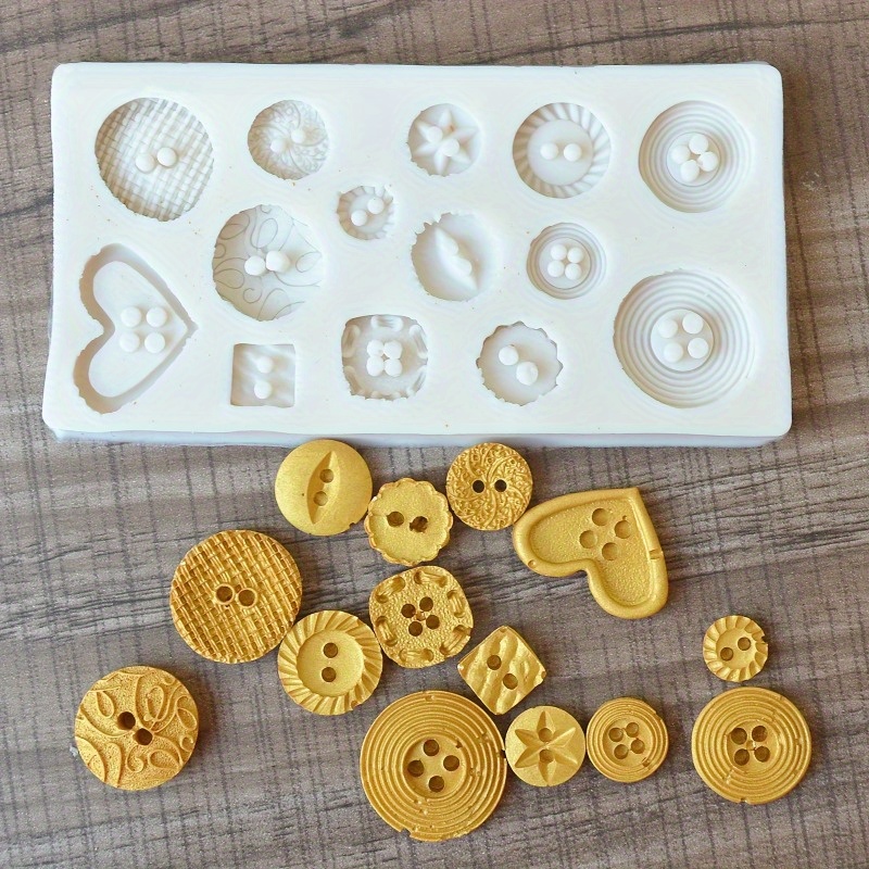 Forma silikonowa do guzików, f – Soap Making Silicone Molds recenzja i cena