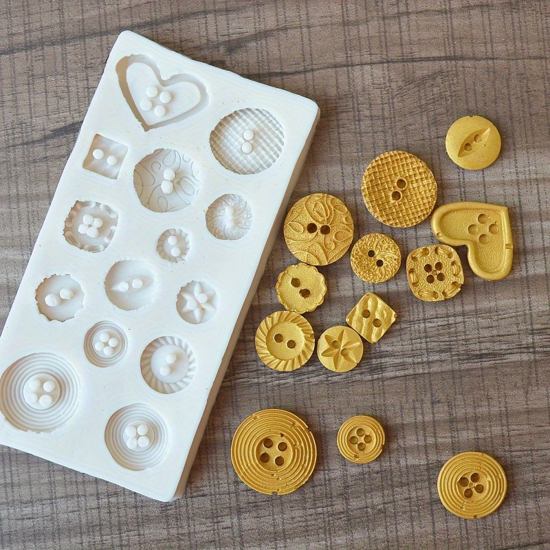 Forma silikonowa do guzików, f – Soap Making Silicone Molds recenzja i cena