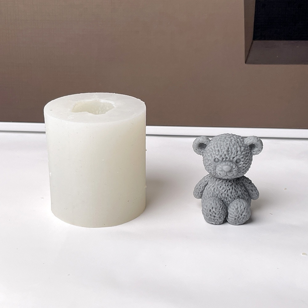 3D Cute Bear Candle Making Mou – Soap Making Chemical recenzja i cena