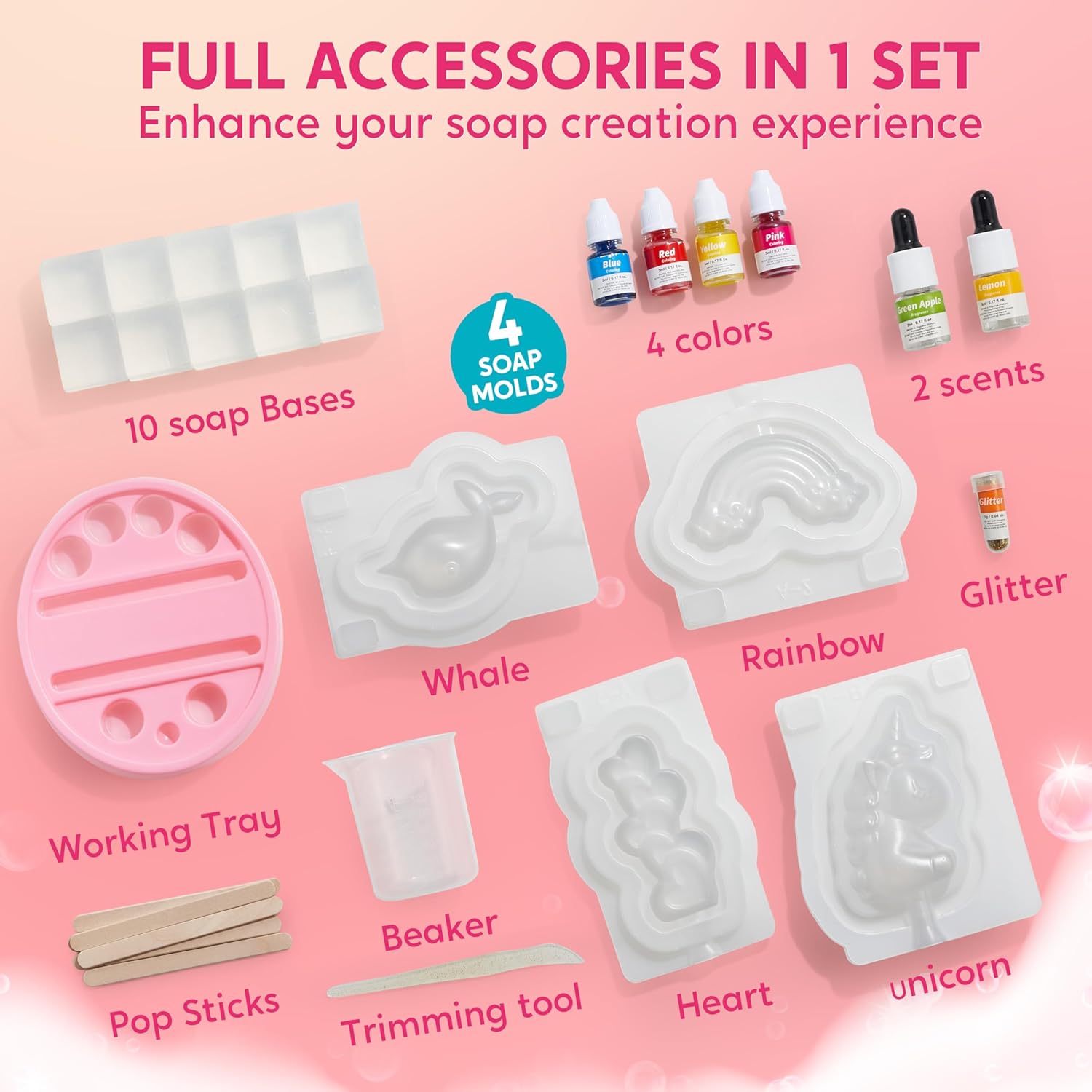 Zestaw do robienia mydła JOYFY – Soap Making Kit For Kids recenzja i cena