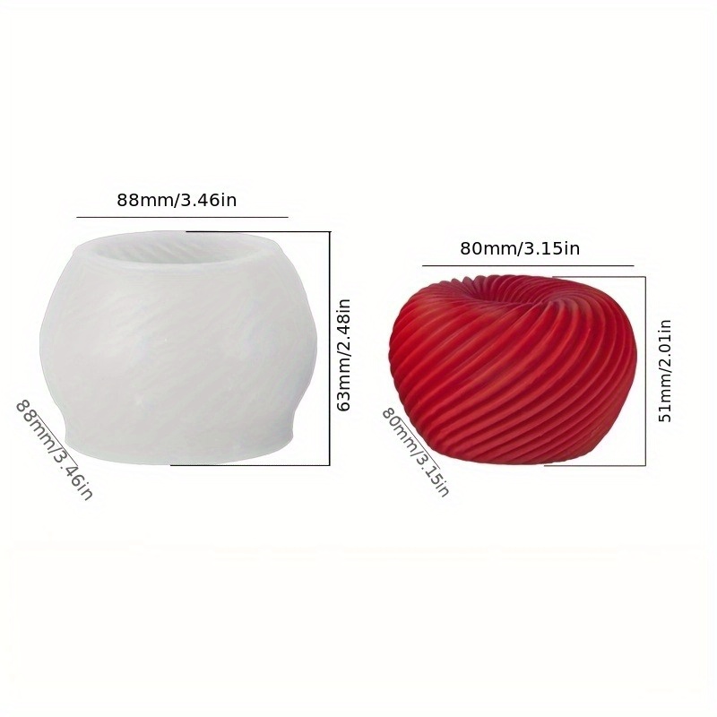 Modna, czerwona silikonowa for – Soap Making Silicone Molds recenzja i cena