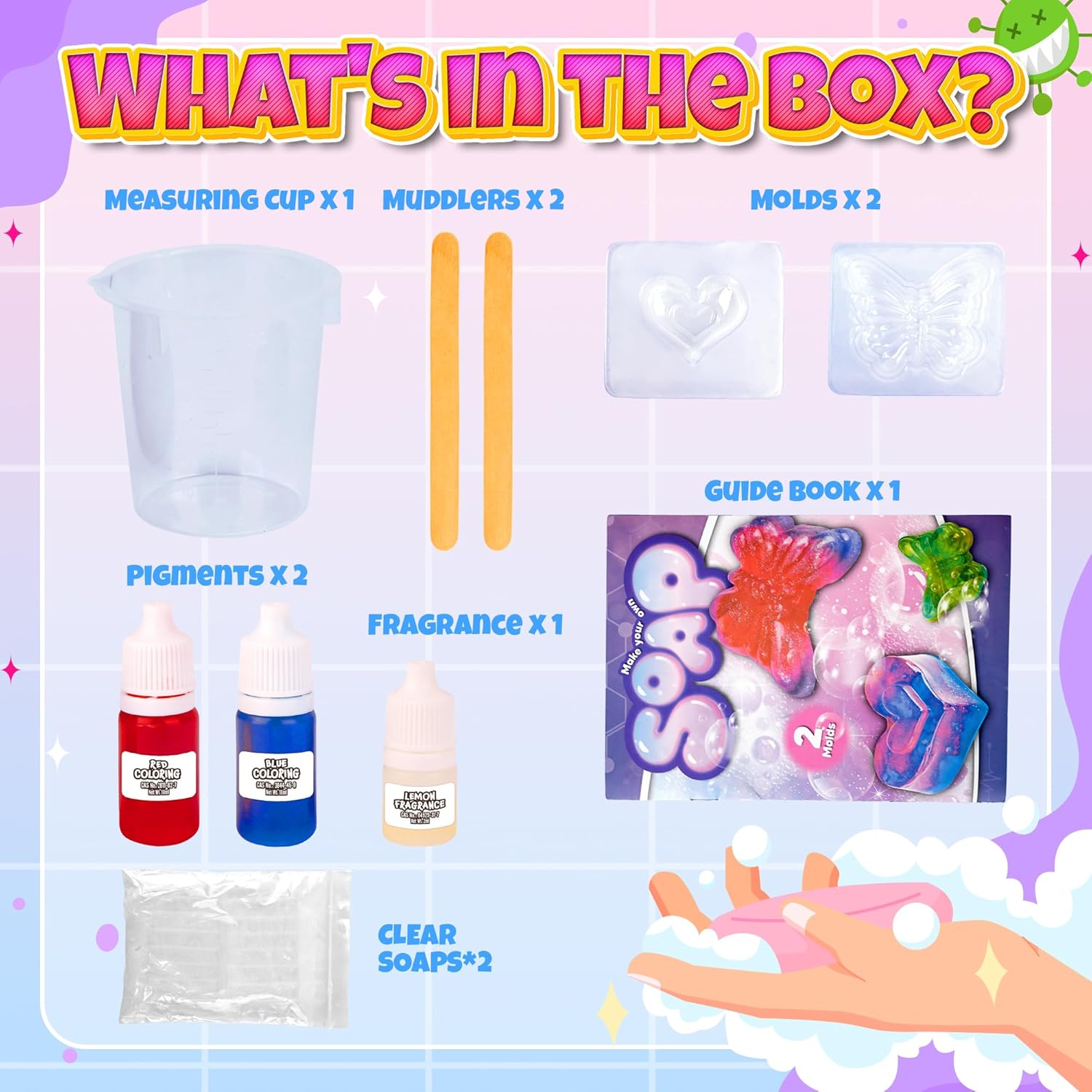 Zestaw do robienia mydła dla d – Soap Making Kit For Kids recenzja i cena