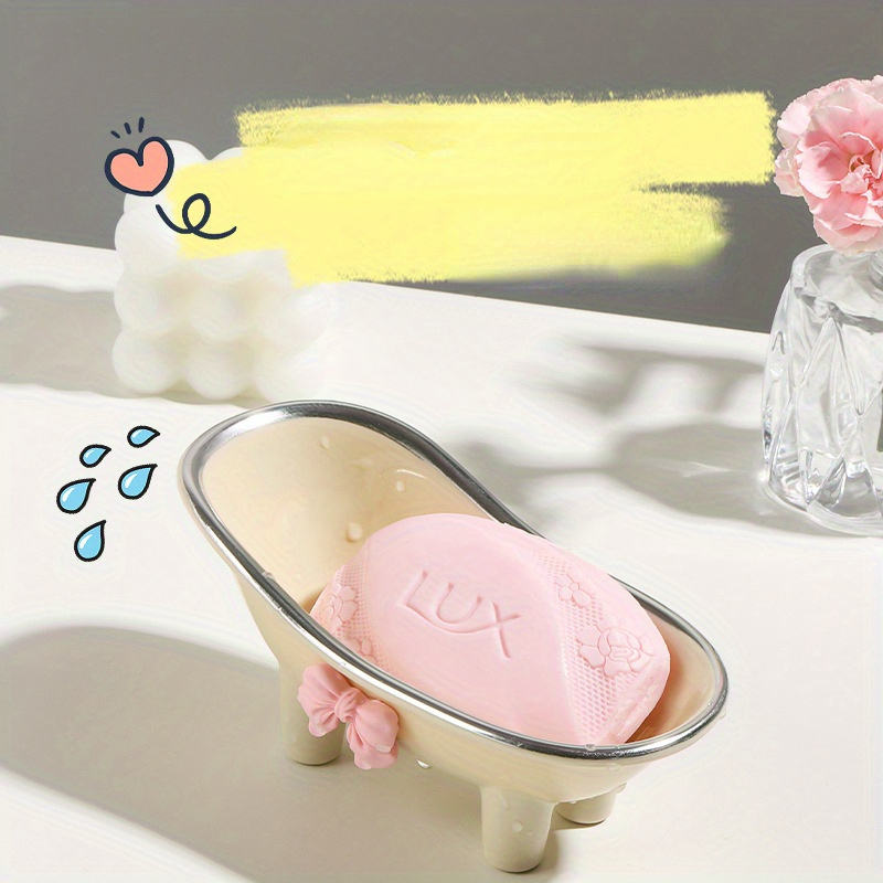 Urocza plastikowa mydelniczka  – Soap Dish Draining recenzja i cena